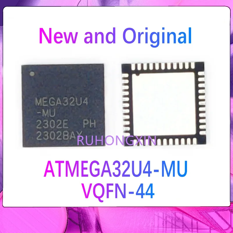 ATMEGA32U4-MU VQFN-44 8-bit microcontroller singlechip 100%New and Original