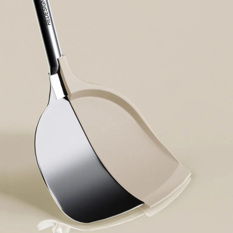 COOKER KING Silikonowa Łyżka do Zupy i Szpatułka Odporna na Ciepło Nieprzywierająca Szpatułka do Steków Przybory Kuchenne Zestaw Narzędzi do Gotowania