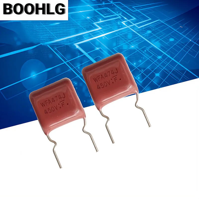10 шт. 450 В 474 К 0,47 мкФ P = 10 мм 450 В 474 К конденсаторы