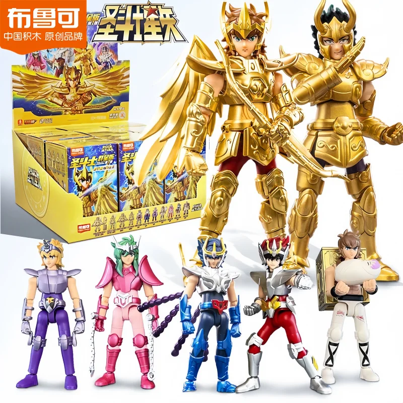 

Новая оригинальная модель Blokees Saint Seiya Galaxy, версия 01 Aiolos Shura Ikki Shun Jabu Marin, собранная модель, подарок-сюрприз на день рождения для мальчика