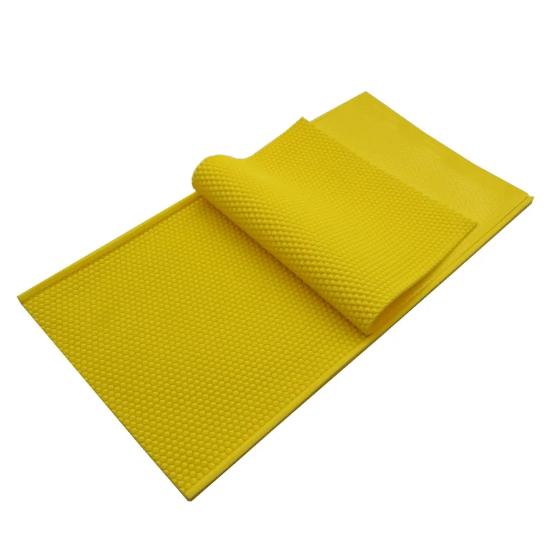 2PCS Rubber Beeswax Press Sheet Mould Beekeeping Supplies Beekeeper Equipment Bee Hive Basis Press Sheet Mould Tools