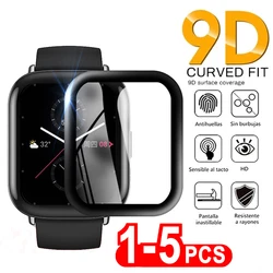 9D Curved Soft Glass Protective Film for Amazfit GTS 2 3 4 mini GTR 4 Screen Protector for Xiaomi BiP S Lite Bip U Pro bip 3 Pro