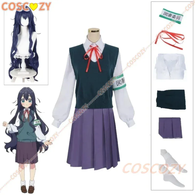 

Anime 100 Kanojo Yoshimoto Shizuka Cosplay Costume Wig Halloween Comic Con Women Girls JK Skirt Hair Accessories Outfits