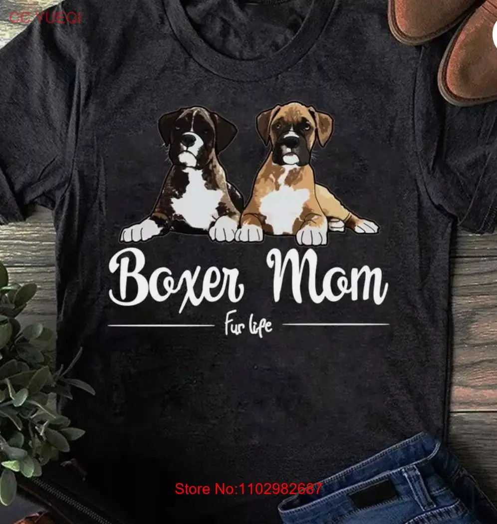Подарок для мамы-боксеры, боксеры для влюбленных, футболка для папы, подарок для любителей собак