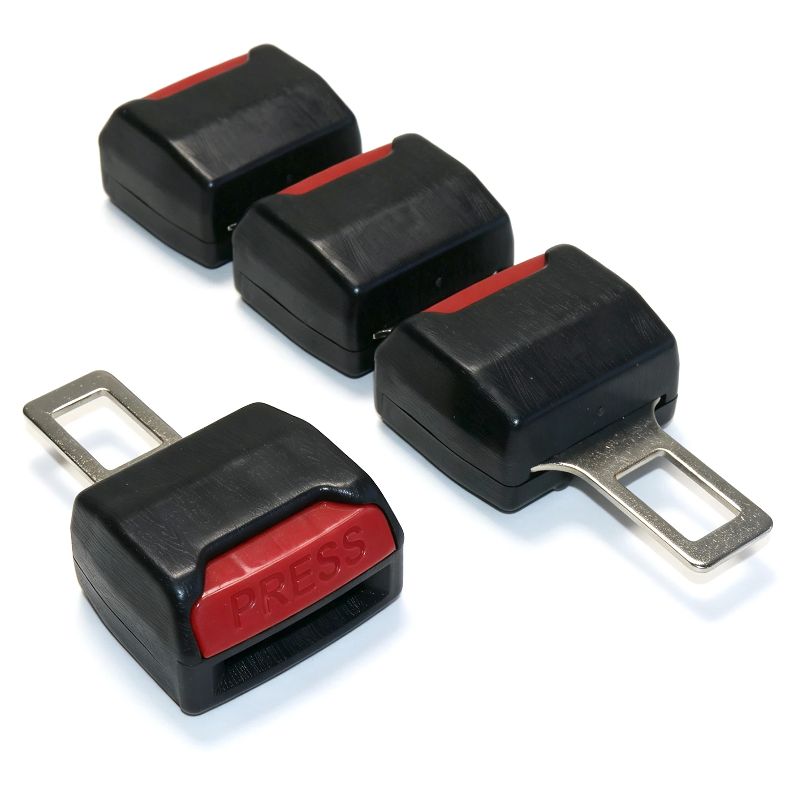 2 Pcs Car Decoration Seat Belt Clip Seatbelt Lock Buckle Plug Thick Insert Socket Safety Buckle Car Accessories