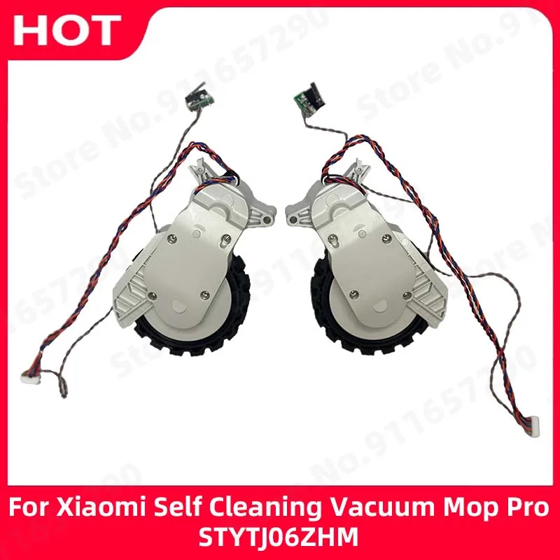 

Left and Right Wheels Parts For Xiaomi Self Cleaning Vacuum Mop Pro STYTJ06ZHM Dreame Bot W10 W10 Pro Wheel Accessories