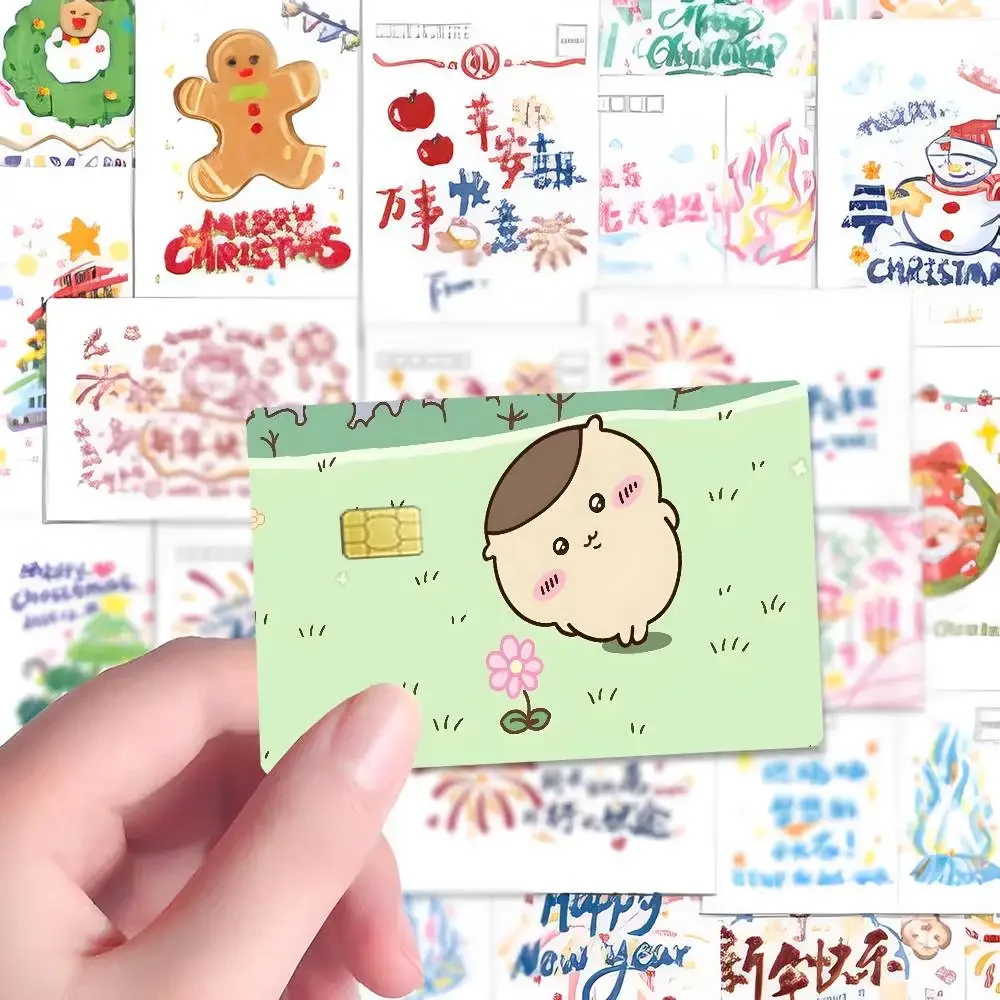 Cartoon K-Kurimanjuu Anime Cartoon Bären-Haut Aufkleber-Folie für Große Kredit- und Debitkarten Vorderseite – Detail 13