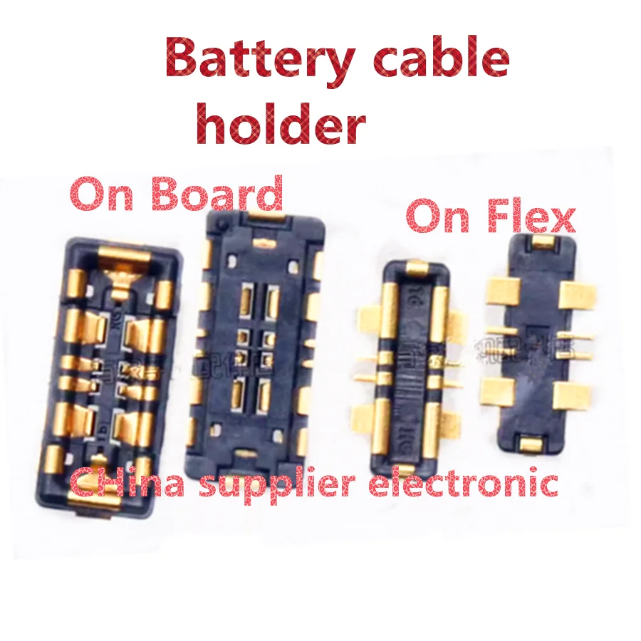 10-100pcs Battery FPC Connector Clip Contact For Google Pixel 3 4 XL 3XL 4XL 4a 5 5a 6 7 Pro On Board Mainboard Flex Cable Parts