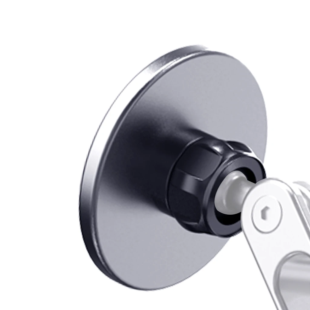Aluminum Magnetic Base for iPhone 16 15 14 for Magsafe 17mm Ball Head Socket Mobile Phone Bracket Magnet Holder Cell Phone Stand image 6