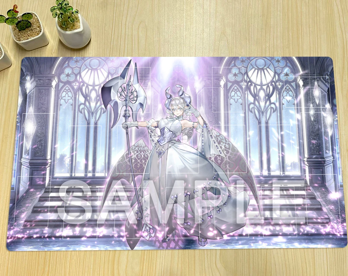 YuGiOh Lovely Labrynth of The Silver Castle TCG Mat CCG Playmat Board Game Pad Trading Card Game Mat Rubber Mouse Pad Free Bag