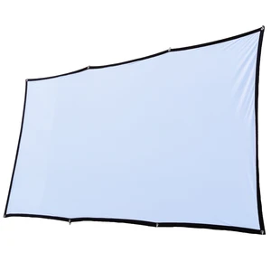 Light -free free -free, front, front and rear house portable screen, projection curtain screen, 16: 9, 60, 72, 100, 120, 150 inch 10 Main Sales Projection Screen - №10