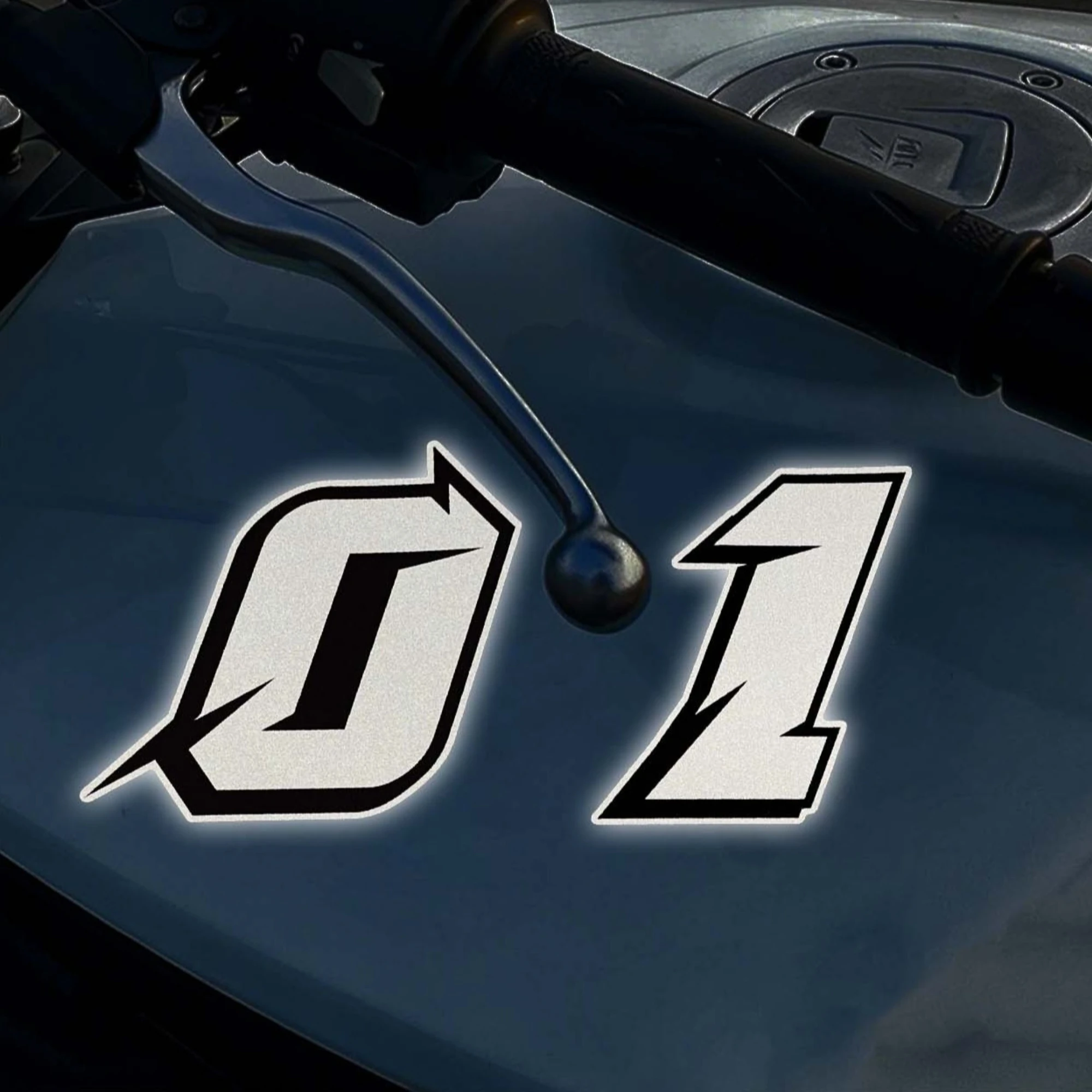 1 Calcomanía Reflectante con N - Race Bib reseña y precio