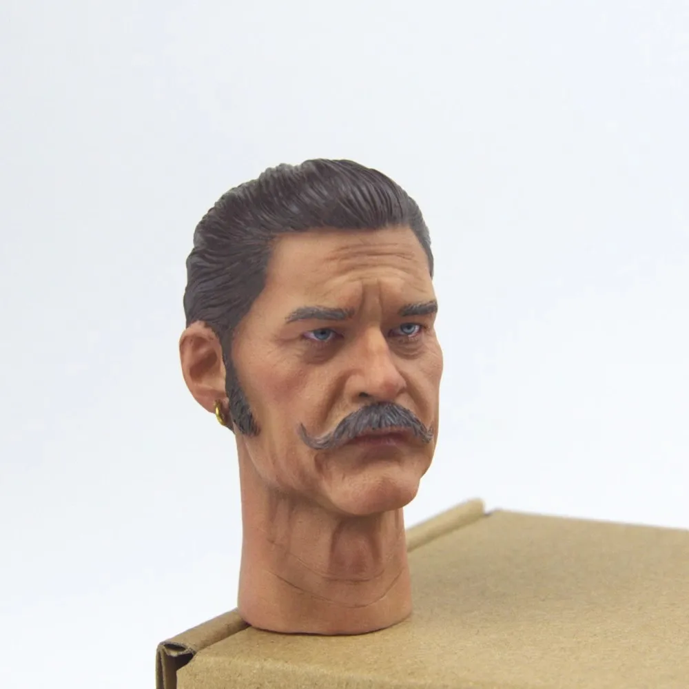 BROWN ART 1/6 Male Soldier Napoleon Era Old Guard Small Plait Head Carving Model For 12'' Action Figure Body In Stock view 3