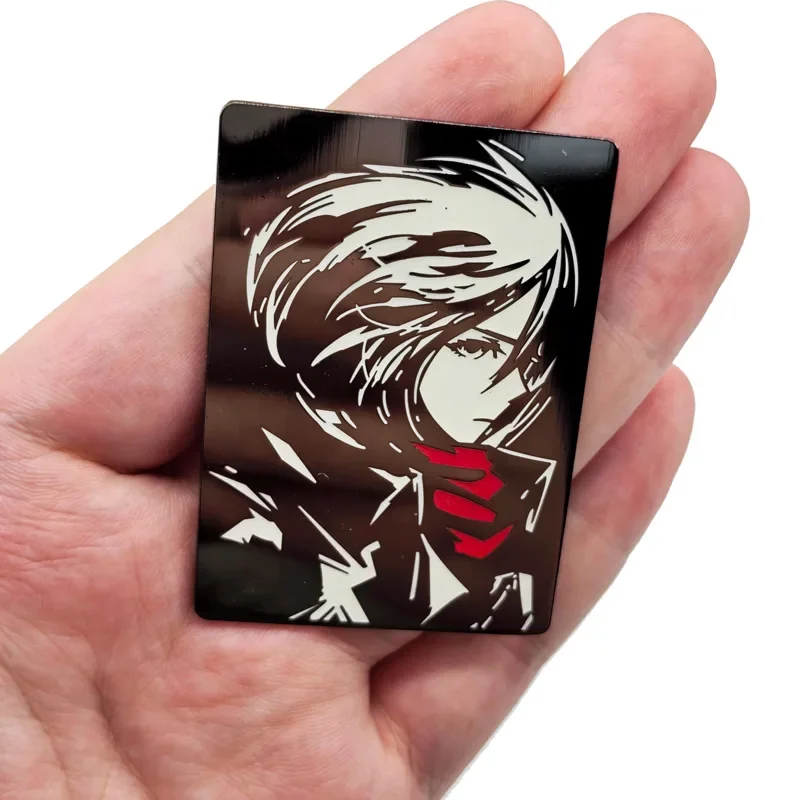 Attack This Titan Luminous Enamel Brooch Stylish Exquisite Classic Action Dark Fantasy Anime Character Badge Collection Gifts