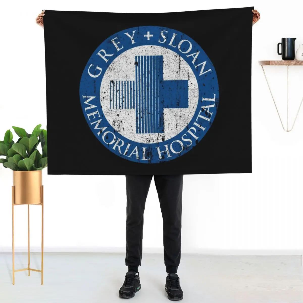Grey + Sloan Memorial Hospital Throw Blanket cosplay anime Luxury St Luxury Throw Heavy Multi-Purpose Polar Blankets