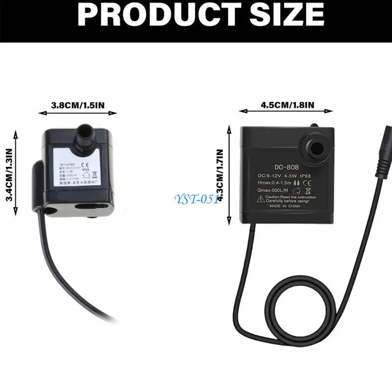 E15A ปรับ Submergible Water 1.5m Submergible ปั๊มติดตั้งง่าย Home Essential Submergible Water สำหรับสระว่ายน้ำ