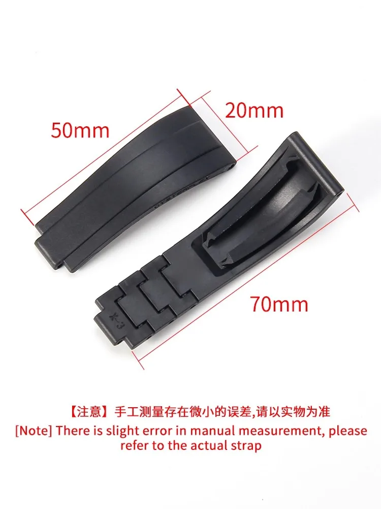 ل رولكس أسود أخضر شبح الماء يخت مينغشي قوس قزح يوميات سلسلة الفلوروسيليكون المطاط حزام رياضي مقاوم للماء