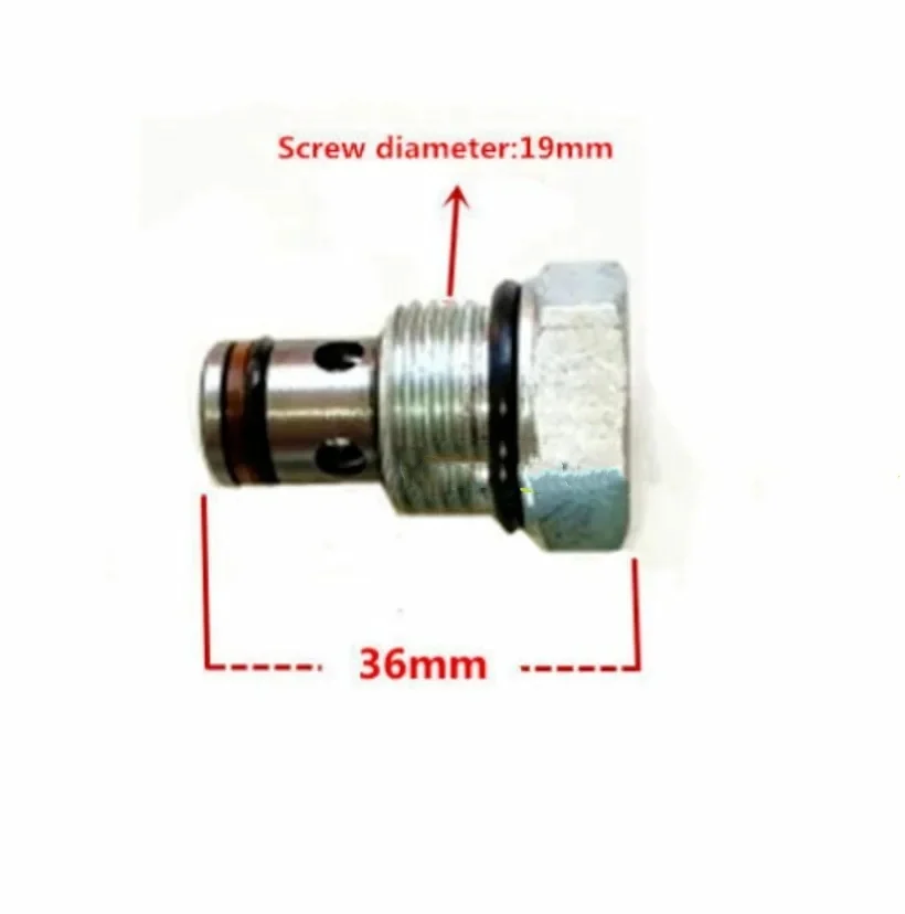 1 Set Lowering Valve Pressure Relief Valve for Auto Lift Car Hoist Machine 72*19mm