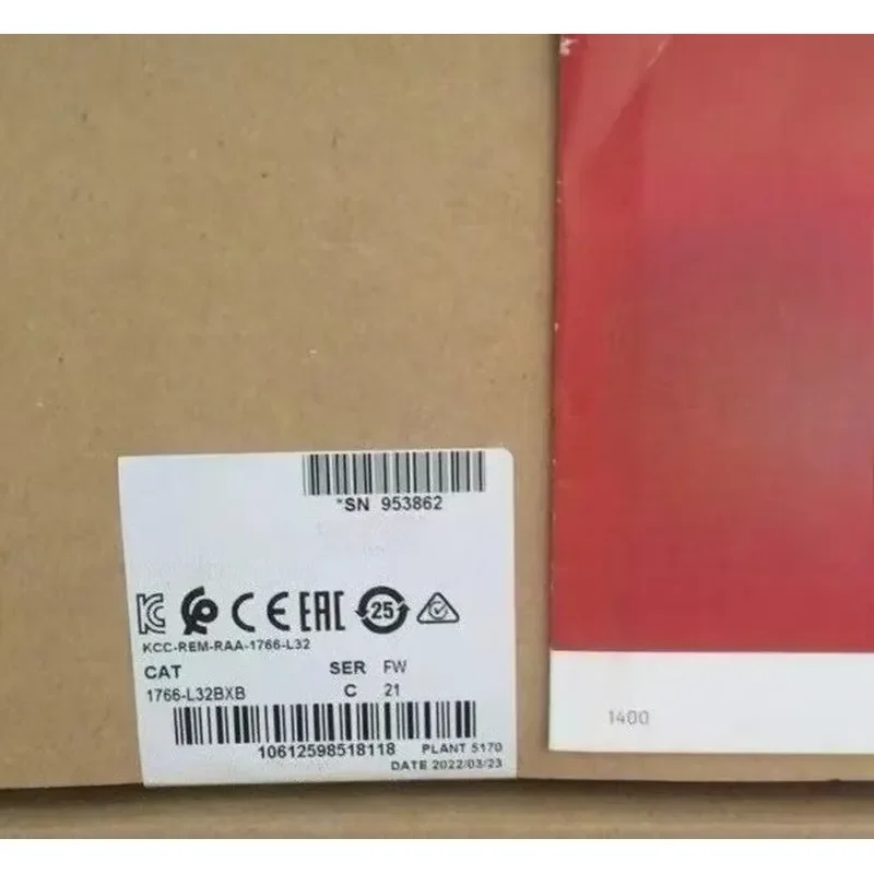 

Brand New 1766-L32BXB PLC 24VDC 1400 Controller warranty for one year Fast Delivey
