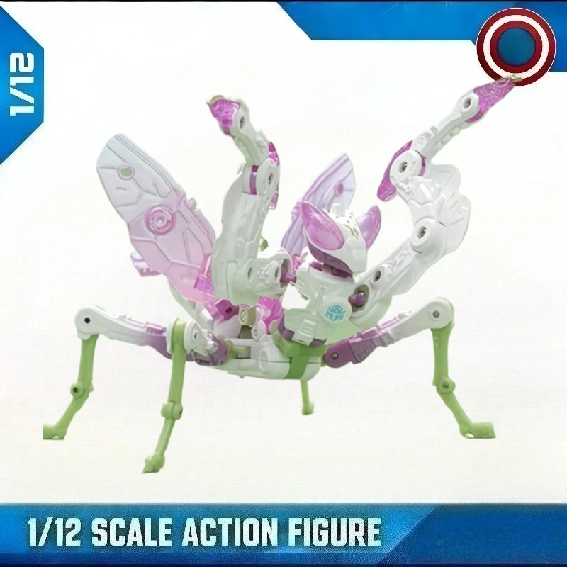 

Оригинальный робот-трансформер 52TOYS BEASTBOX BB-37LO LOTUS Mantis, превращающийся в меха и куб, коллекционная модель, подарок, игрушка