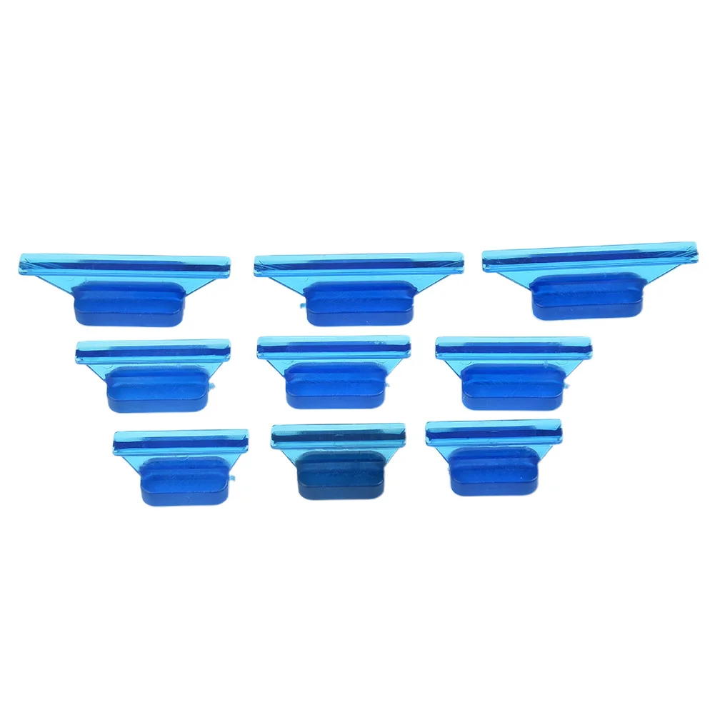 Glue Pulling Tabs Glue Tabs Body Dent Line Special Sheet Blue Transparent Line Dent Removal Tool Set T Glue Pulling