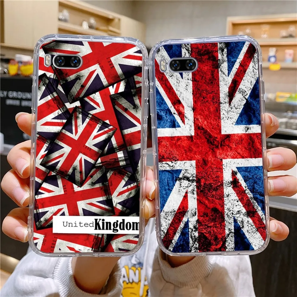 England B-British Uk F-Flag Phone Case For Huawei Mate P10 P20 P30 P40 P50 Smart Z Honor 50 60 70 Pro Lite Transparent Case