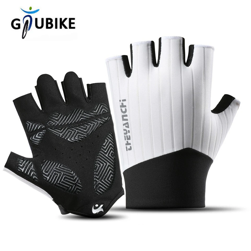 GTUBIKE 1 Paar neue Sommer-Halbfinger-Fahrradhandschuhe für Herren, Outdoor-Sport, rutschfeste, atmungsaktive Fahrradhandschuhe