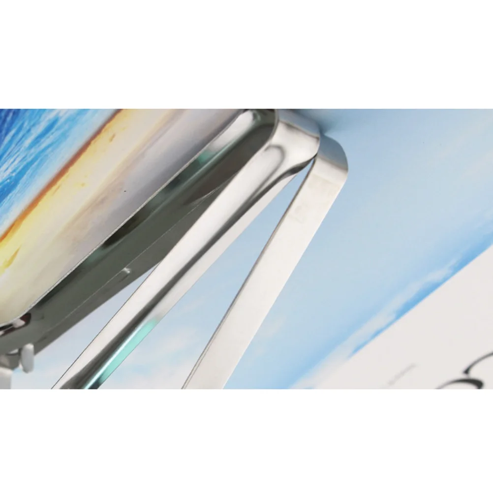 Pinzas para hielo de acero inoxidable, pinzas para cubitos de azúcar, pinzas para alimentos para fiesta, cafetería, barbacoa, uso doméstico en la cocina, 5 patrones únicos, 5 uds.