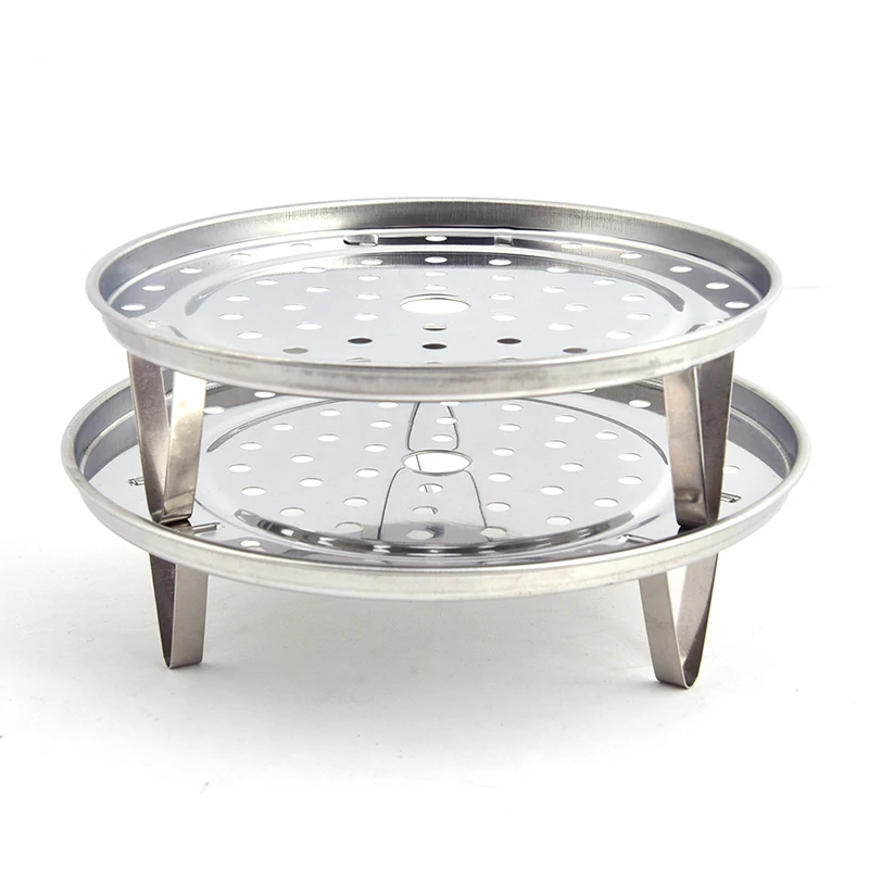 

Household Stainless Steel Non-stick Food Steamer Basket Steamed Egg Rack