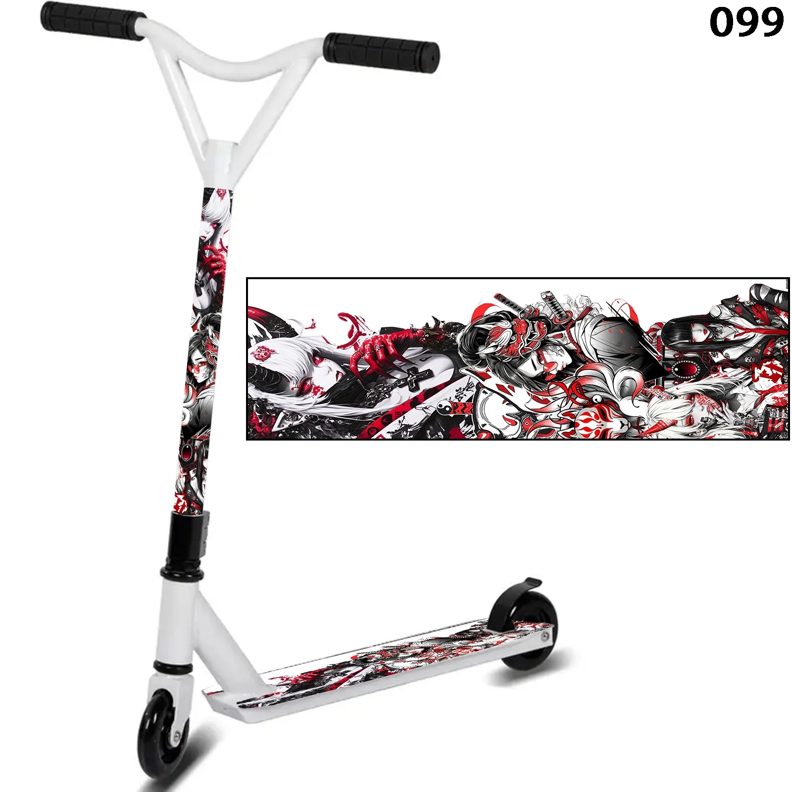 

1 cool scooter sticker, skateboard sticker, skateboard body sticker, personalized cool DIY for scooters, portable folding