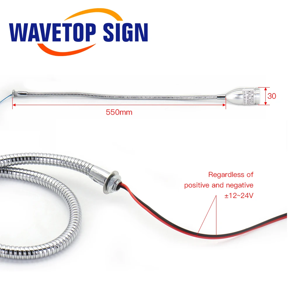 WaveTopSign Universal Lamp Holder 12-24V for YAG Laser Welding Machine