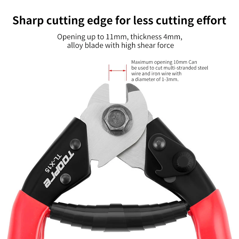 TOOPRE Bicycle Brake Cable Cutter Pliers Bike Variable Speed Line Wire Cutting Tools Inner Wire Line Pliers Cutting Pliers Tools