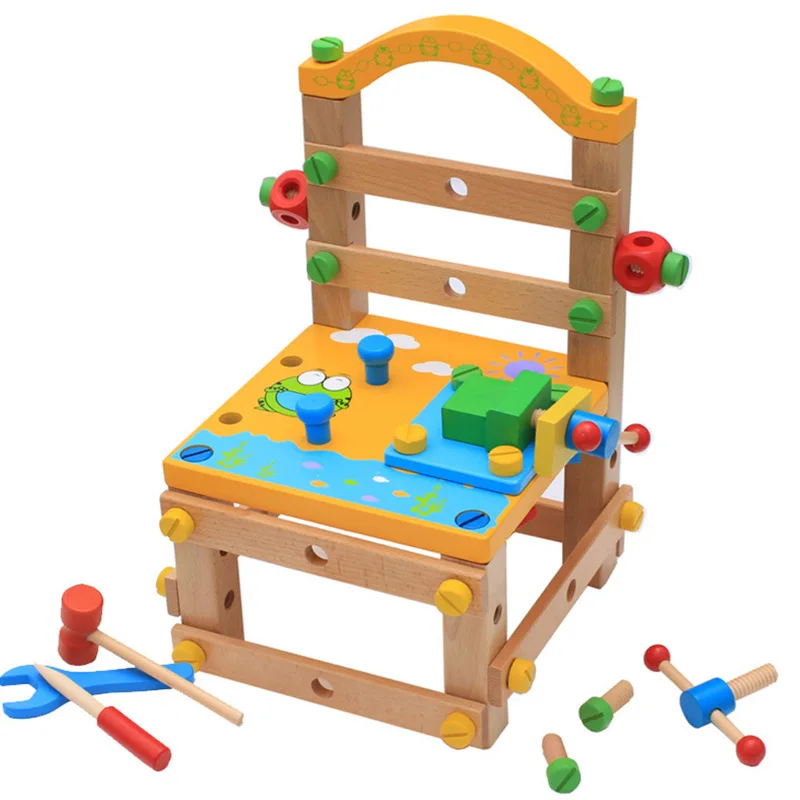 Nut combination work chair