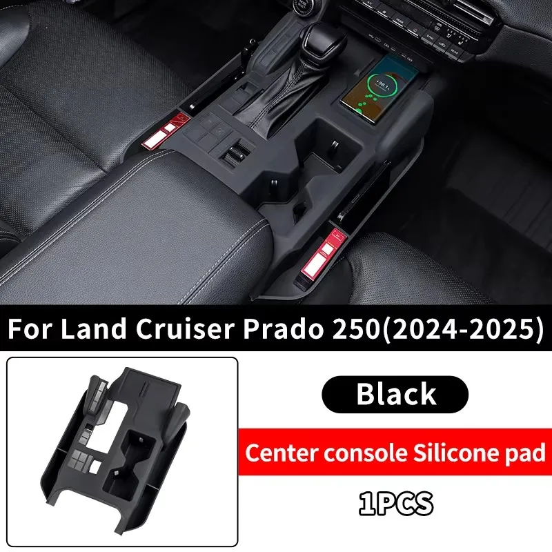 Center Console Silicone Cover Anti-Scratch Anti-Dust Perfect Fit Interior For Toyota Land Cruiser Prado LC250 250 J250 2024 2025