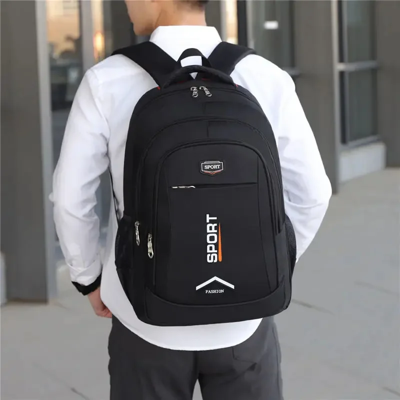 New Men's Oxford Outdoor Travel High Quality Notebook Computer Backpack Casual Student School Large Capacity Bag