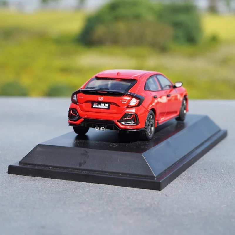 Original diecast 1/43 escala honda civic 2020 liga simulação modelo de carro coleção estática decorado presentes do feriado brinquedos