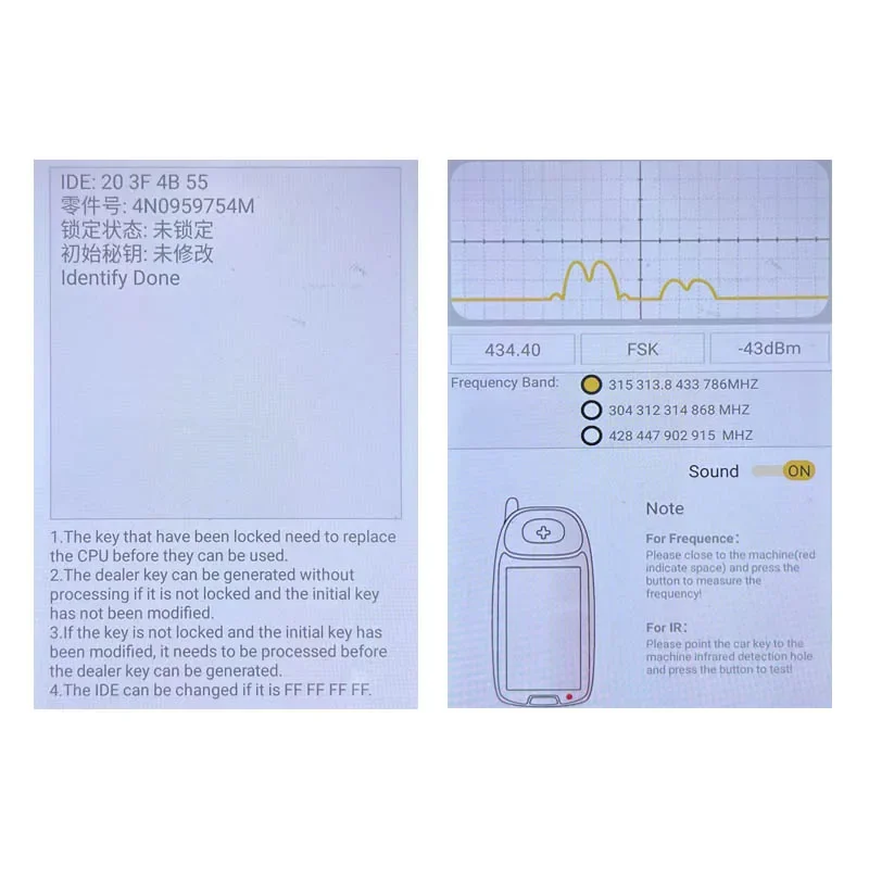 CN008181 MLB Original 434MHZ 5M Chip For Audi A8 Q8 A6 2017+ Smart Key Remote Control FCC ID 4N0 959 754 M