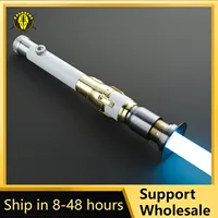 Lightsaber Neopixel Jedi Laser Sword Metal Hilt Heavy Dueling Sensitive Smooth Infinite Changing Hitting Sound LTG Light Saber