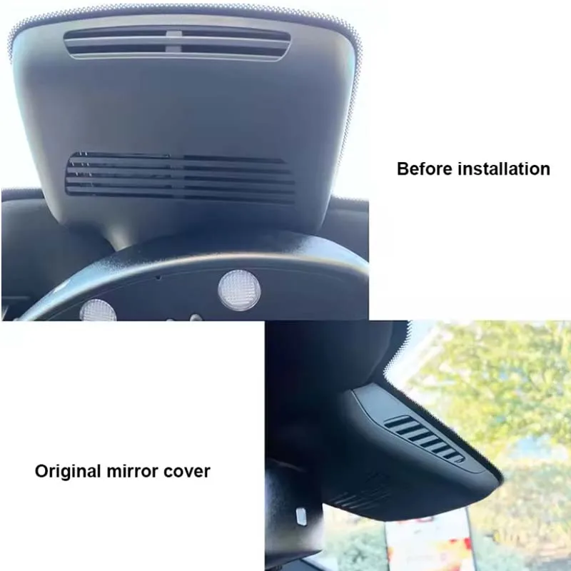 For Mercedes Benz C Class 200d 220d 250d 200 250 300 W205 C204 C205 4K Plug And Play Easy Installation Wifi Car DVR Dash Cam