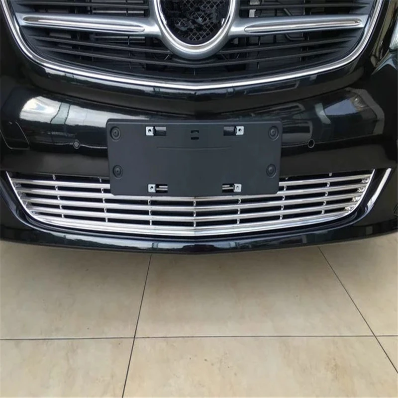 

WELKINRY For Benz V-Class W447 3rd Generation 2014-2019 V220 V250 V260 Car Head Front Face Grille Airscoop Intake Air Vent Trim