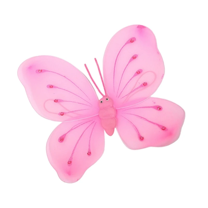 Butterfly Fancy Dress up Outfit for Girl Kid, Halloween Fairies Costume Accessories for Christmas Birthday Carnivals