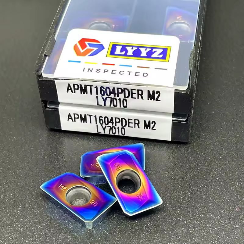 Quality High Quality Carbide APMT1604PDER-H2/M2 Turning Tool Blue Flame Series CNC Milling Blades