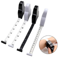 Self-tightening Body Measuring Tape Ruler 150cm/60 Inch Sewing Tailor Dressmaking Measure Ruler Meter Film for Waist Chest Legs