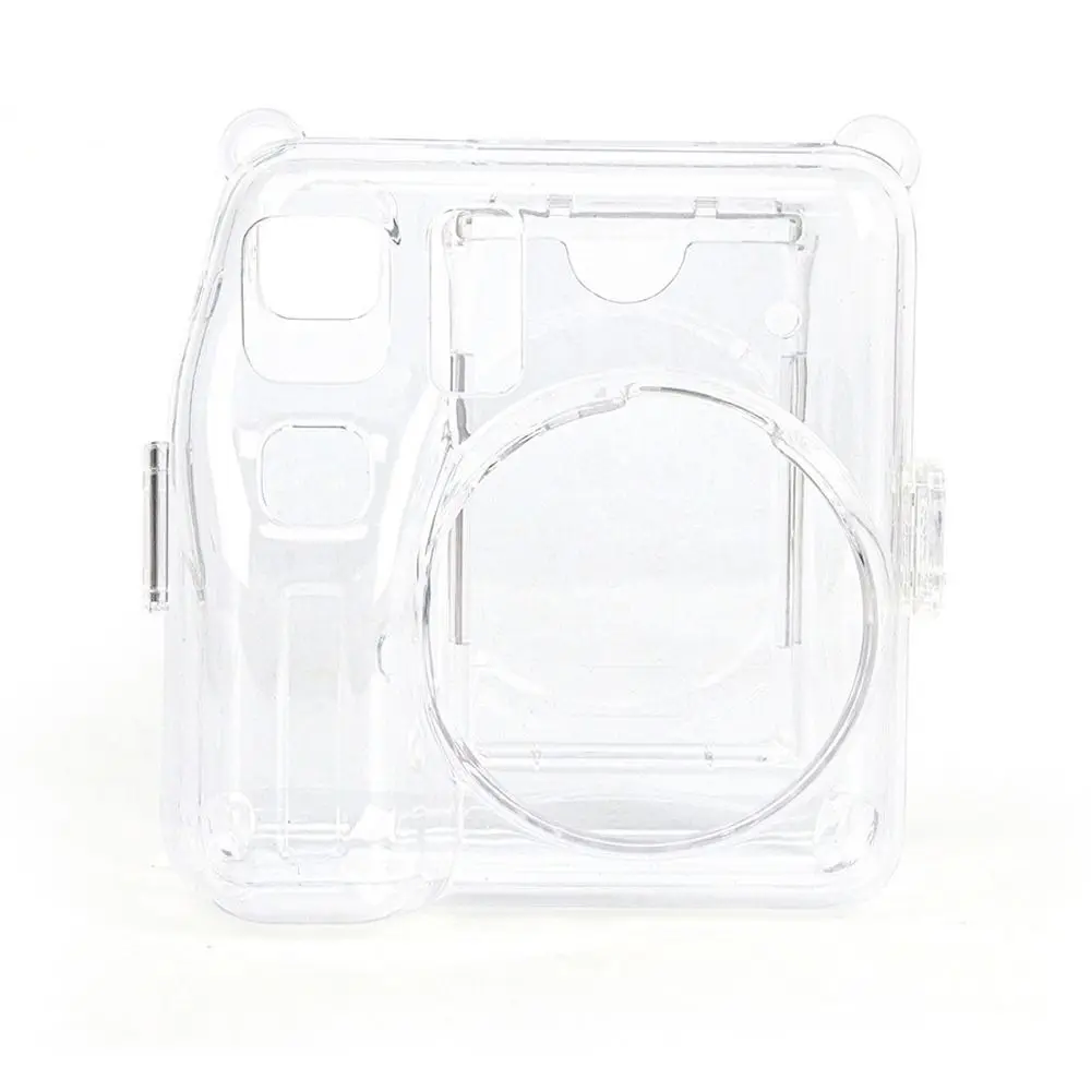 Custodia in cristallo trasparente per fotocamera Fujifilm Instax Mini SE con custodia per fotocamera istantanea antigraffio antiurto