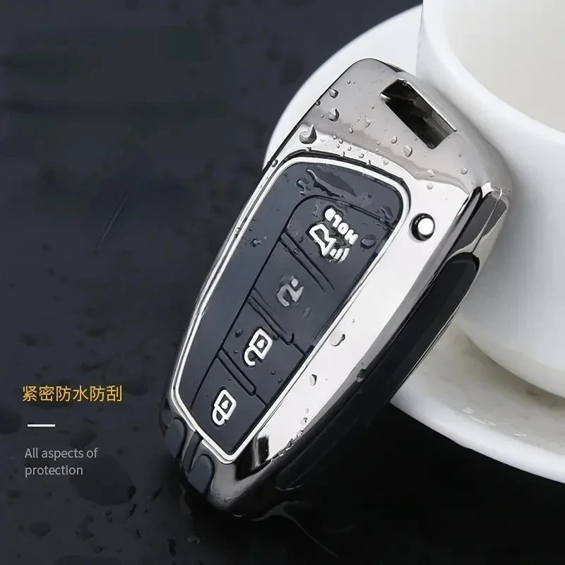 لشركة هيونداي العظمة سيدان جينيسيس G80 سانتا في 3DM جراند سانتا في 2018 IX45 EQUUS Azera جديد سبائك الزنك غطاء مفتاح بعيد