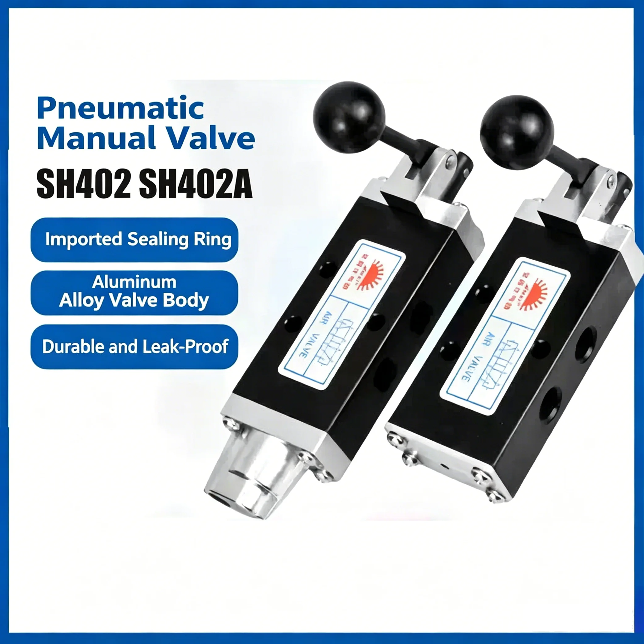 SH402A Hand Valve Plate Control  JM Hand Valve 403A Pneumatic Reversing  Switch Manual Two-position Five-way