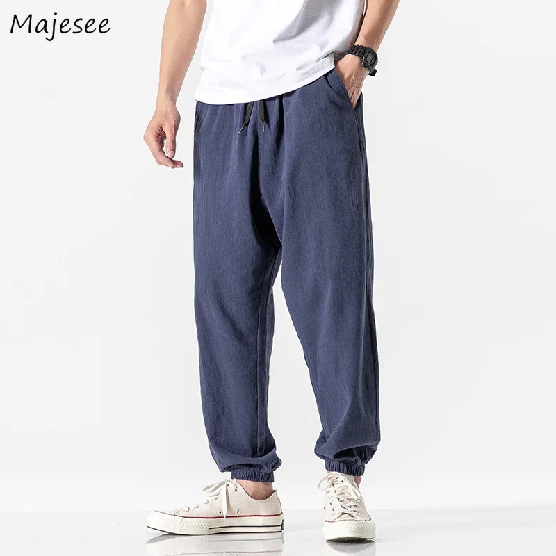 

Summer Casual Pants Women Baggy Sporty Joggers Soft Japanese Style All-match Breathable Handsome Streetwear Fashion Pantalones