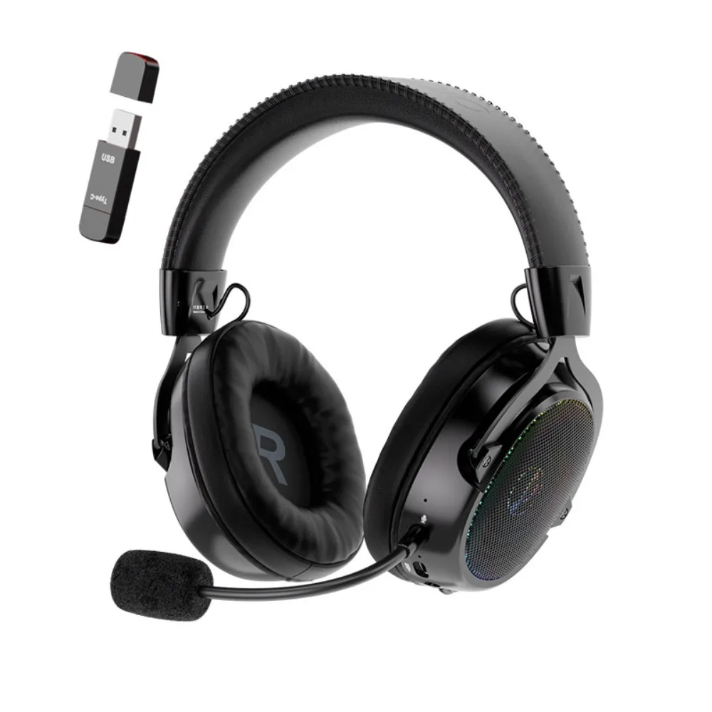 

Беспроводные игровые наушники Zhulinniao Xuanwu ZG2 с низкой задержкой, HIFI-звуком, четырьмя режимами, длительным временем автономной работы, RGB-подсветкой. Игровые аксессуары, подарки.