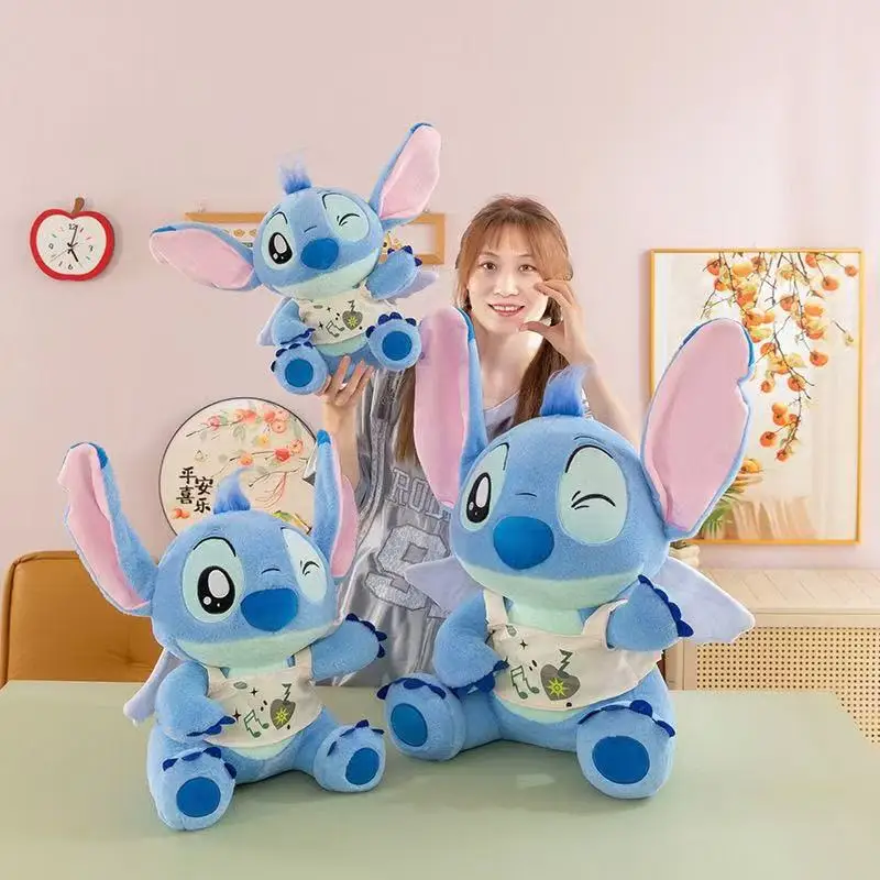 Pluszowe lalki Disneya, kreskówkowe aniołki Stitch, zabawki anime, Lilo i Stitch, aniołki Stich, pluszowe zabawki, prezenty świąteczne dla dzieci