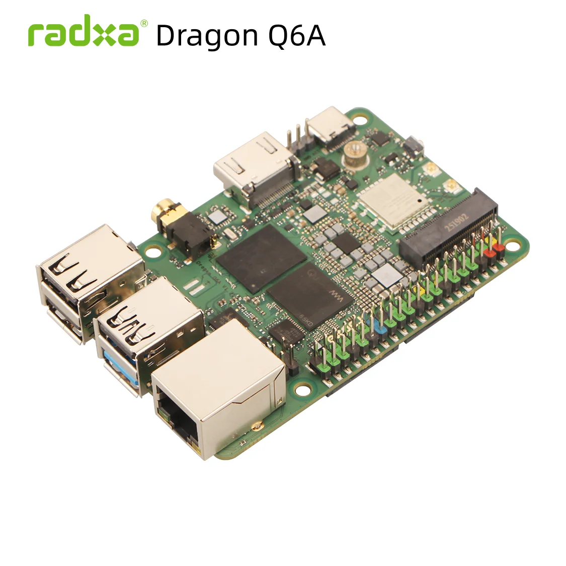 Radxa Dragon Q6A: Qualcomm QCS6490 Edge AI Solution, 12-ядерная производительность, память LPDDR5, восьмиядерный процессор